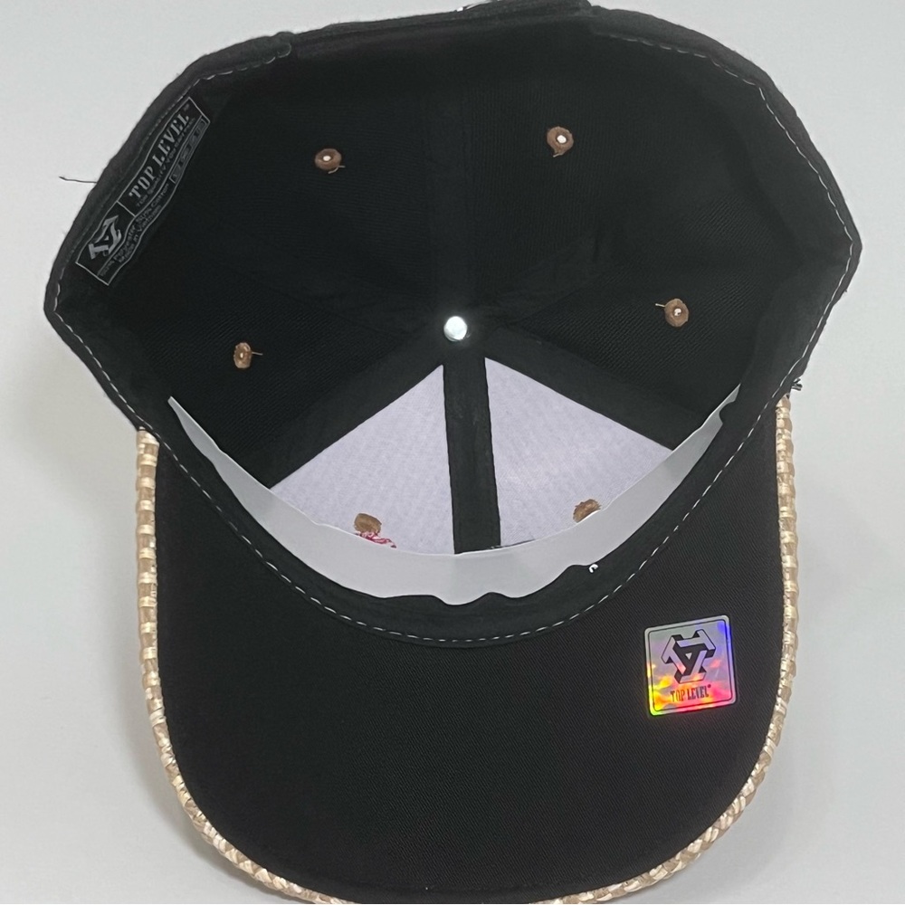 Top Level CockFight Adjustable Strap Back Cap - Picture 3 of 6